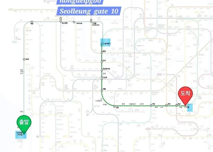 강남 선릉역 Foreststay Gangnam Seolleung Station 5 Minutes Coex Myeongdong Seongsu Hongdae Elevator アパート
